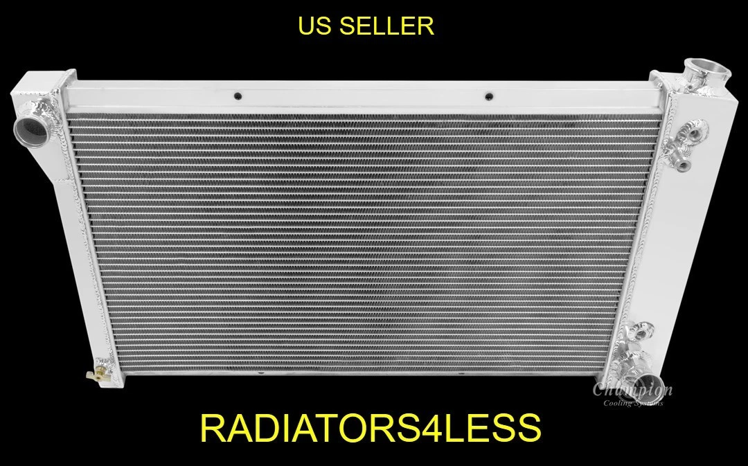 OEM CHAMPION 3 ROW ALUMINUM RADIATOR 67 68 69 70 71 72 CHEVY TRUCK PICKUP C10 C20