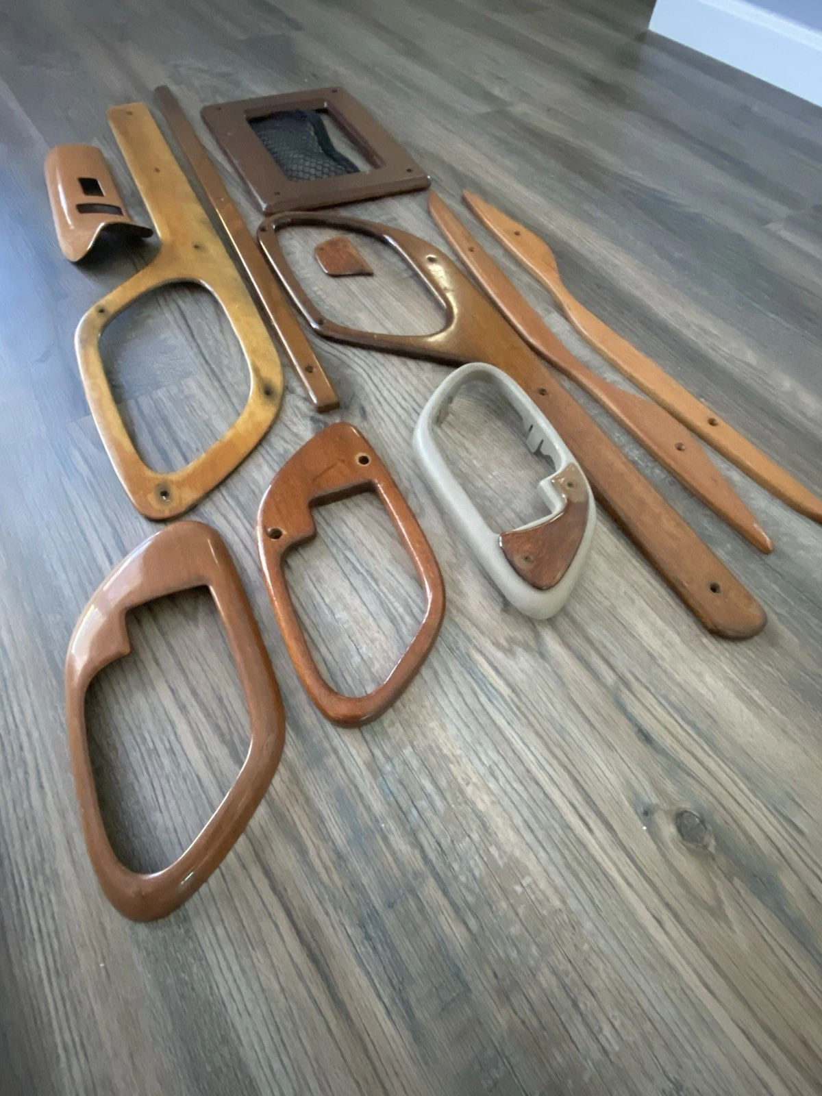 Rare OBS Choo Choo Custom Wood Grain Door/Dash Interior Trim Set (95-98 C/K)