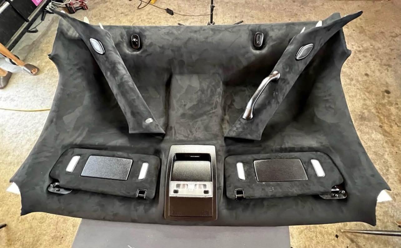 Complete OEM Headliner & Interior Trim Package (Headliner, Visors, Pillars, Console) 07-13 GM Truck