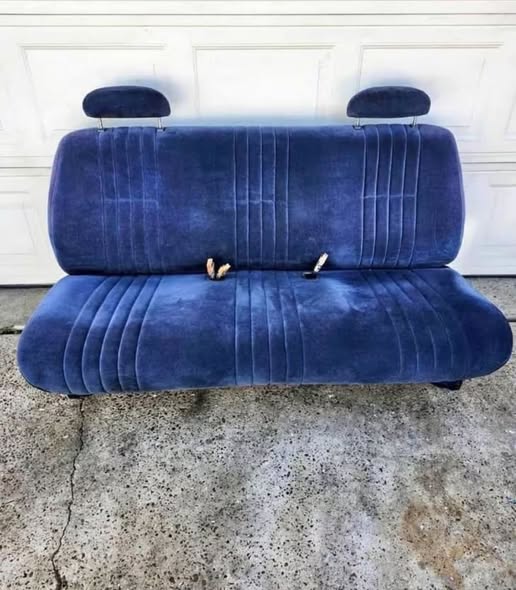 Blue Cloth 60/40 Split Bench Seat - 1988-1998 Chevy/GMC OBS